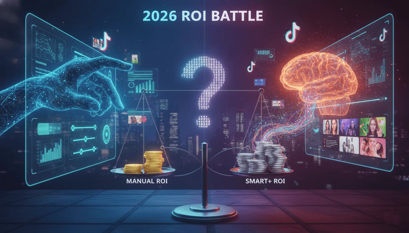 TikTok Smart+ Campaigns vs Manual Campaigns in 2026: Which Delivers Better ROI and Why?